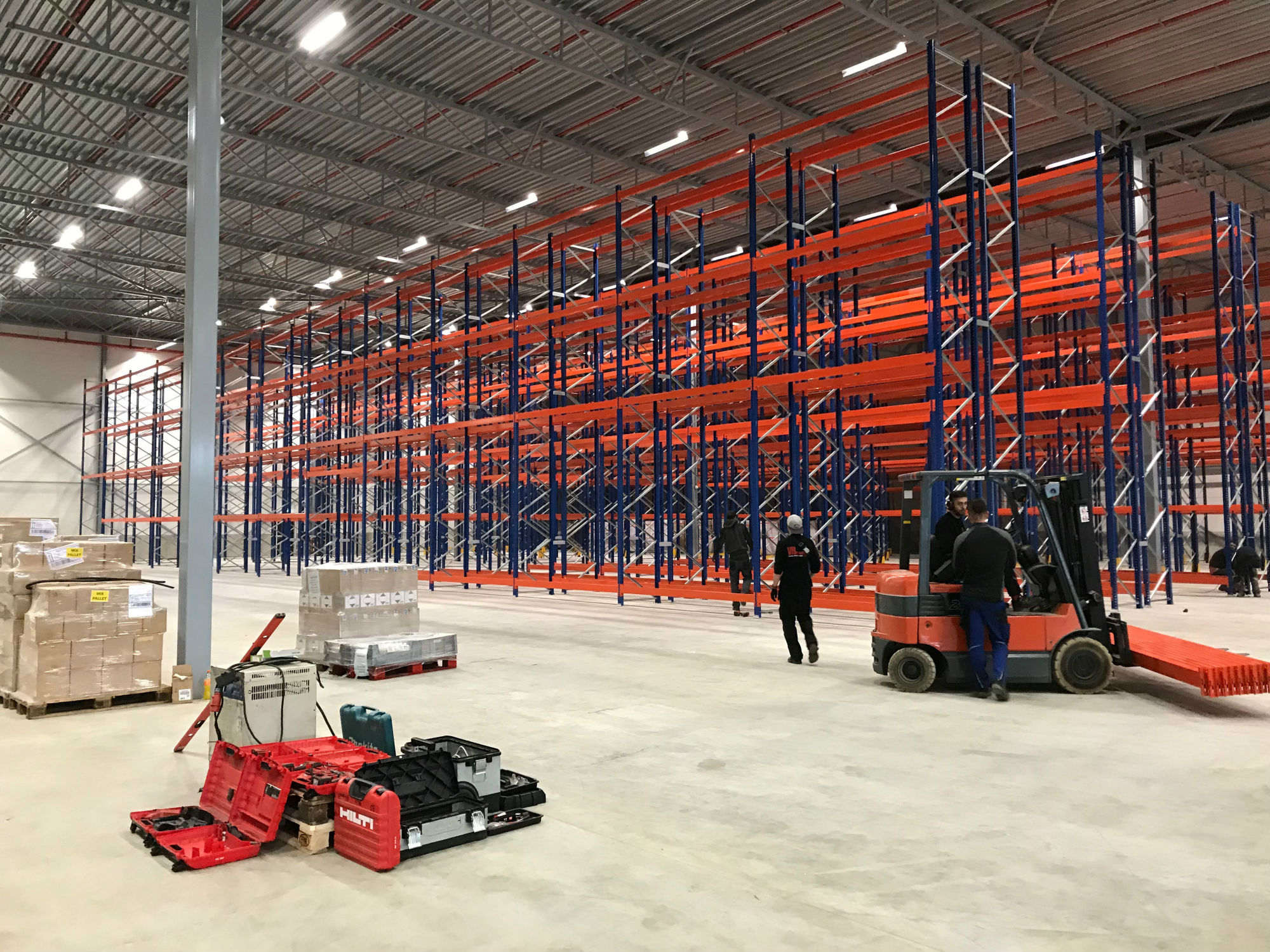 Palletstellingen voor warehouse in Vianen