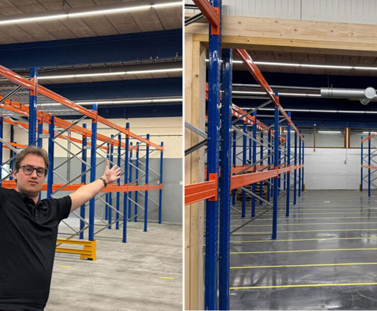 Project magazijninrichting De Toekomst