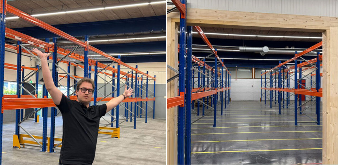 Project magazijninrichting De Toekomst
